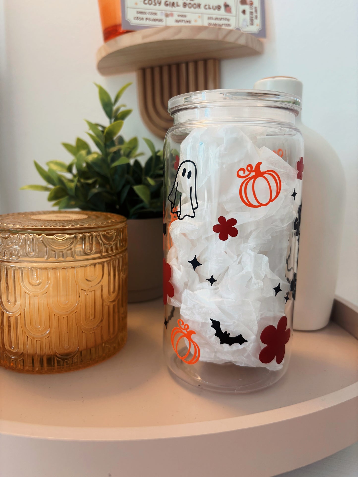 Spooky Season Tumbler Glas 👻✨