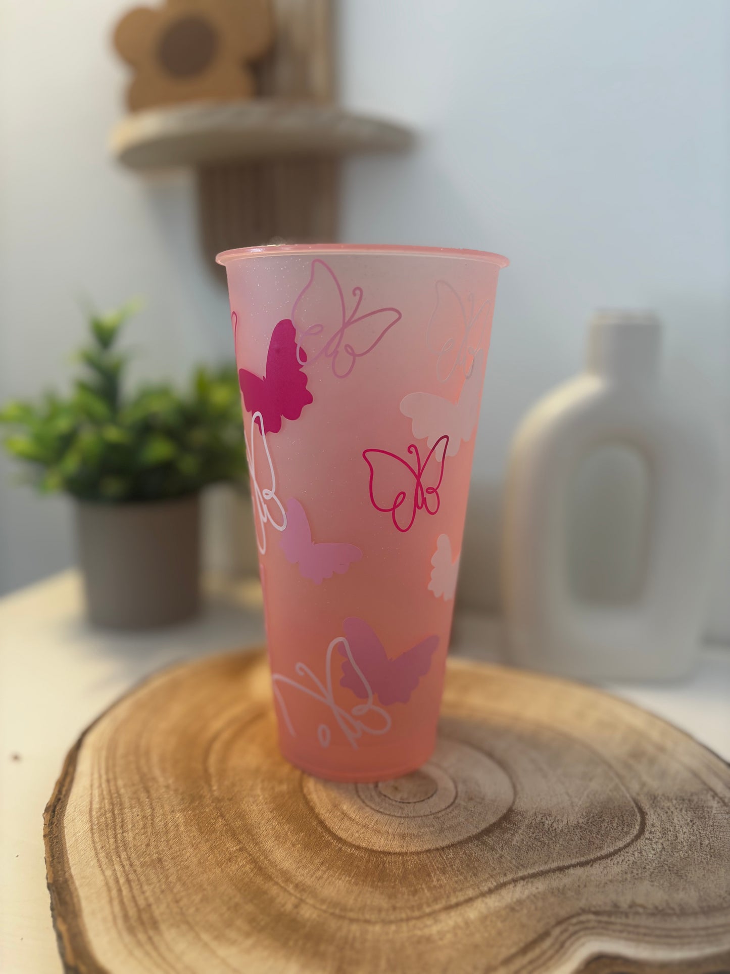 ☕️ Coffee first, Mom later – Tumbler für Power-Mamas 💖 | Becher rosa Glitzer | 700ml
