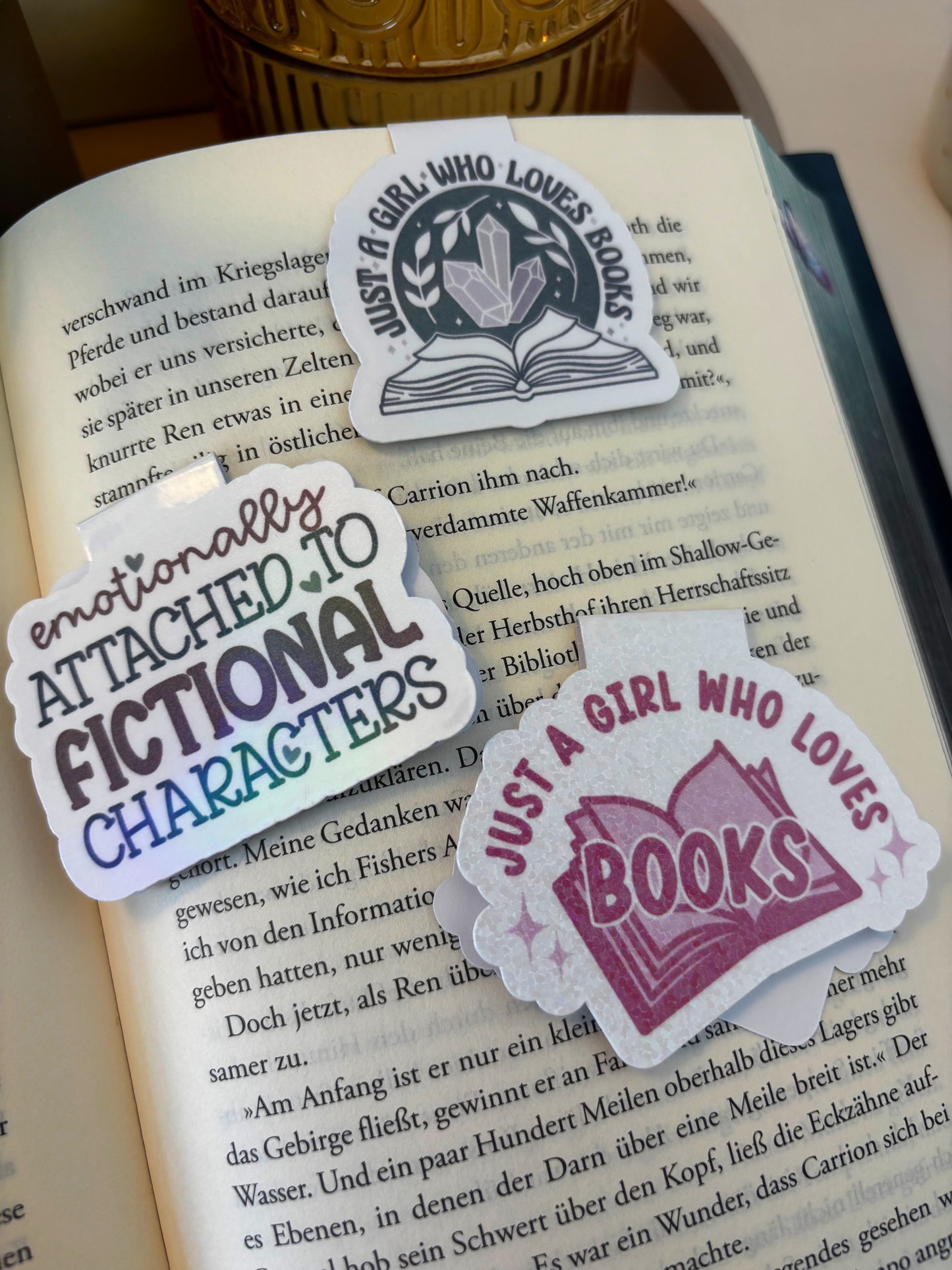 ✨Magnetische Lesezeichen für echte Booklover✨