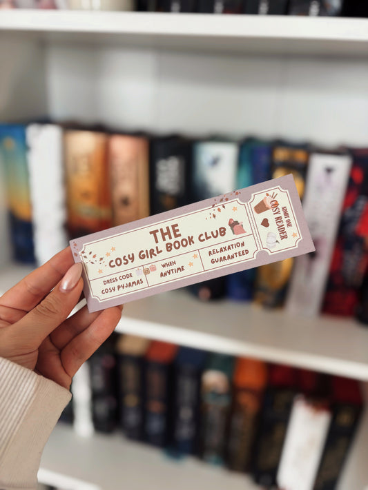 ✨ Cosy Girl Book Club – Lesezeichen ✨